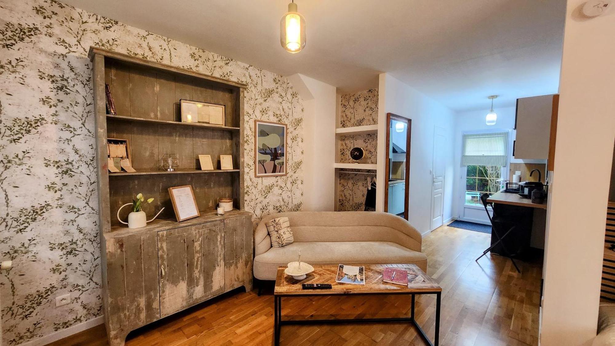 Les Hortensias Blancs Studio Амиен Екстериор снимка